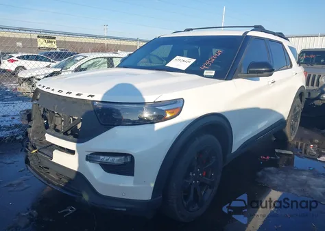 2021 Ford Explorer St from USA, damaged, VIN 1FM5K8GC8MGC27105